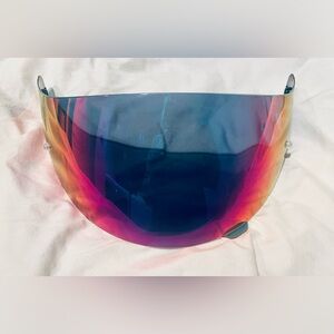 HJ-17 - Helmet Face Shield - Visor Motorcycle - Moto - Adventure - Rose Gold